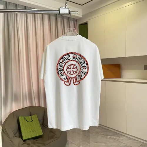 Chrome Hearts T-Shirts Short Sleeved For Unisex #1411715 $45.00 USD, Wholesale Replica Chrome Hearts T-Shirts