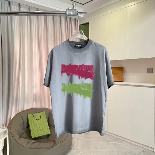 Balenciaga T-Shirts Short Sleeved For Unisex #1411744 $45.00 USD, Wholesale Replica Balenciaga T-Shirts