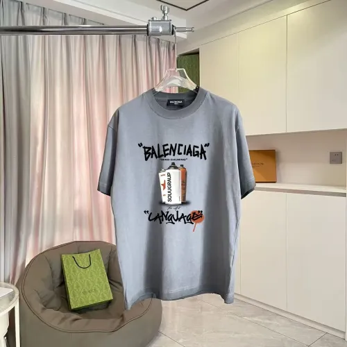 Balenciaga T-Shirts Short Sleeved For Unisex #1411780 $45.00 USD, Wholesale Replica Balenciaga T-Shirts