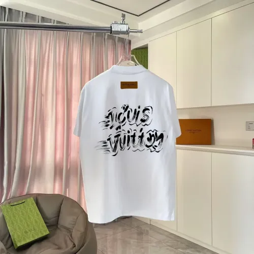 Louis Vuitton LV T-Shirts Short Sleeved For Unisex #1411855 $42.00 USD, Wholesale Replica Louis Vuitton LV T-Shirts