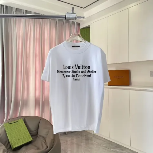Louis Vuitton LV T-Shirts Short Sleeved For Unisex #1411881 $42.00 USD, Wholesale Replica Louis Vuitton LV T-Shirts