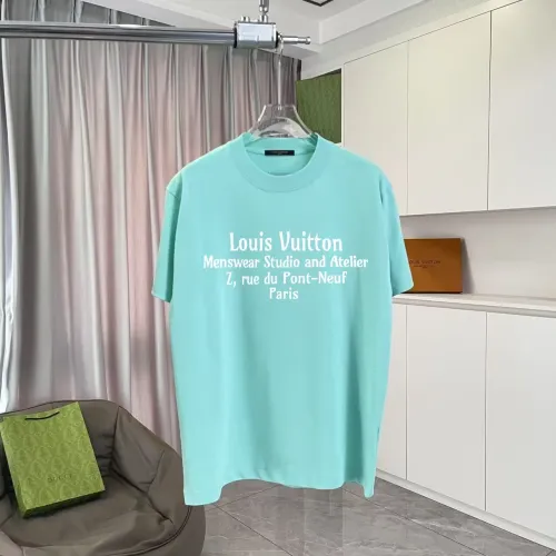 Louis Vuitton LV T-Shirts Short Sleeved For Unisex #1411882 $42.00 USD, Wholesale Replica Louis Vuitton LV T-Shirts