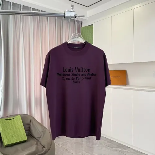 Louis Vuitton LV T-Shirts Short Sleeved For Unisex #1411883 $42.00 USD, Wholesale Replica Louis Vuitton LV T-Shirts