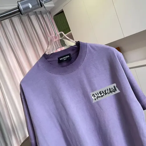 Replica Balenciaga T-Shirts Short Sleeved For Unisex #1411904 $45.00 USD for Wholesale
