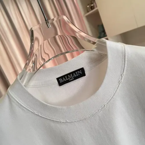 Replica Balmain T-Shirts Short Sleeved For Unisex #1411930 $45.00 USD for Wholesale
