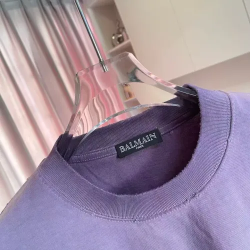 Replica Balmain T-Shirts Short Sleeved For Unisex #1411939 $45.00 USD for Wholesale