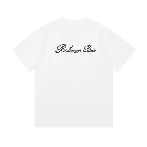 Balmain T-Shirts Short Sleeved For Unisex #1411950 $42.00 USD, Wholesale Replica Balmain T-Shirts