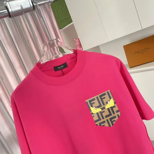 Replica Fendi T-Shirts Short Sleeved For Unisex #1411975 $42.00 USD for Wholesale