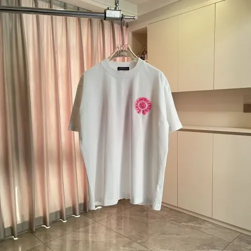 Chrome Hearts T-Shirts Short Sleeved For Unisex #1412071 $52.00 USD, Wholesale Replica Chrome Hearts T-Shirts