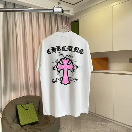 Chrome Hearts T-Shirts Short Sleeved For Unisex #1412078 $45.00 USD, Wholesale Replica Chrome Hearts T-Shirts