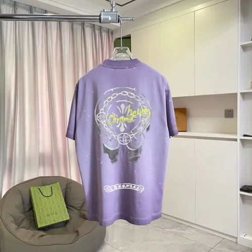 Chrome Hearts T-Shirts Short Sleeved For Unisex #1412083 $45.00 USD, Wholesale Replica Chrome Hearts T-Shirts