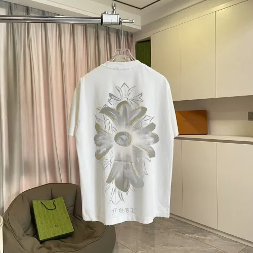 Chrome Hearts T-Shirts Short Sleeved For Unisex #1412101 $45.00 USD, Wholesale Replica Chrome Hearts T-Shirts