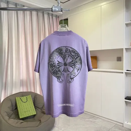 Chrome Hearts T-Shirts Short Sleeved For Unisex #1412106 $45.00 USD, Wholesale Replica Chrome Hearts T-Shirts