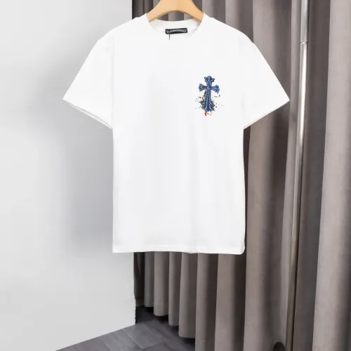 Replica Chrome Hearts T-Shirts Short Sleeved For Men #1412124 $36.00 USD for Wholesale