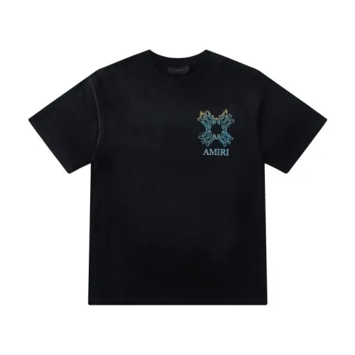 Amiri T-Shirts Short Sleeved For Unisex #1412149 $42.00 USD, Wholesale Replica Amiri T-Shirts