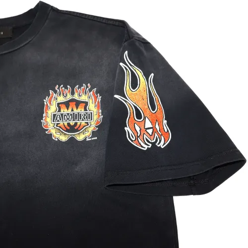 Replica Amiri T-Shirts Short Sleeved For Unisex #1412154 $34.00 USD for Wholesale
