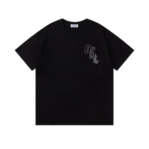 Replica Off-White T-Shirts Short Sleeved For Unisex #1412168 $32.00 USD for Wholesale