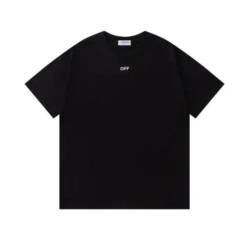 Replica Off-White T-Shirts Short Sleeved For Unisex #1412172 $32.00 USD for Wholesale