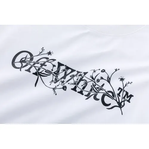 Replica Off-White T-Shirts Short Sleeved For Unisex #1412183 $32.00 USD for Wholesale