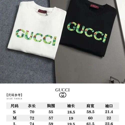 Replica Gucci T-Shirts Short Sleeved For Unisex #1412210 $45.00 USD for Wholesale
