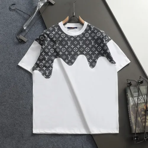 Louis Vuitton LV T-Shirts Short Sleeved For Unisex #1412233 $40.00 USD, Wholesale Replica Louis Vuitton LV T-Shirts