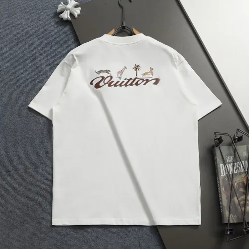 Louis Vuitton LV T-Shirts Short Sleeved For Unisex #1412260 $48.00 USD, Wholesale Replica Louis Vuitton LV T-Shirts