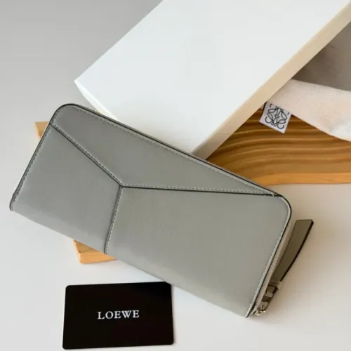 Replica LOEWE Long Wallet For Unisex #1412289 $64.00 USD for Wholesale