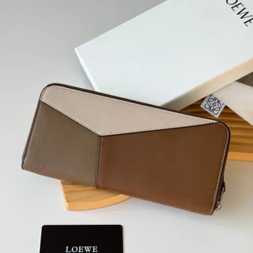 Replica LOEWE Long Wallet For Unisex #1412293 $64.00 USD for Wholesale