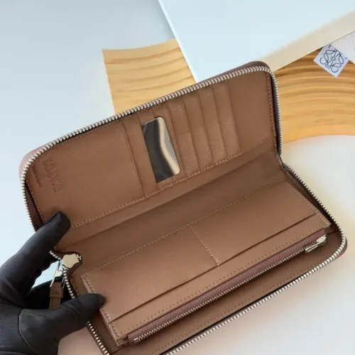 Replica LOEWE Long Wallet For Unisex #1412293 $64.00 USD for Wholesale