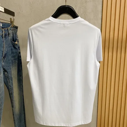 Replica Burberry T-Shirts Short Sleeved For Men #1412512 $76.00 USD for Wholesale