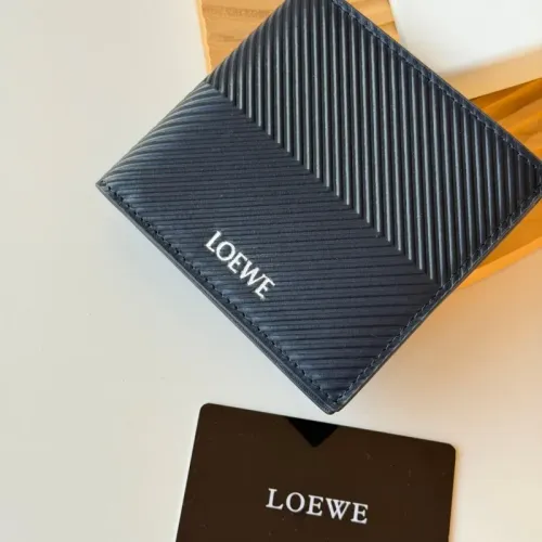 Replica LOEWE Wallet For Unisex #1412546 $56.00 USD for Wholesale