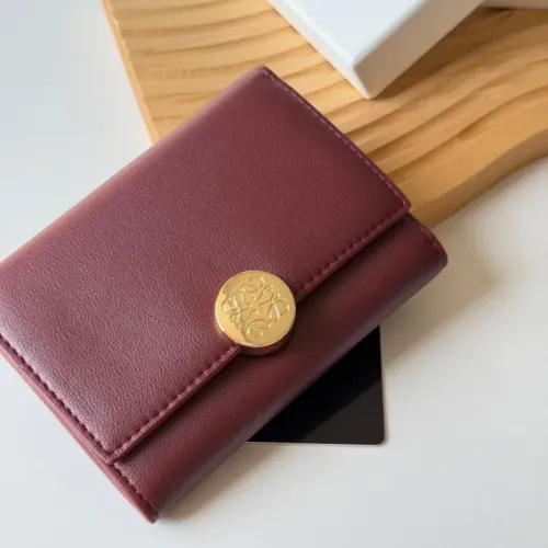Replica LOEWE Wallet For Women #1412550 $56.00 USD for Wholesale