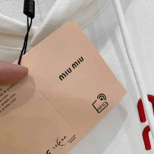 Replica MIU MIU Hoodies Long Sleeved For Men #1412655 $82.00 USD for Wholesale