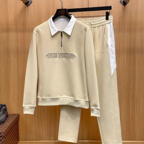 Louis Vuitton LV Tracksuits Long Sleeved For Men #1412673 $128.00 USD, Wholesale Replica Louis Vuitton LV Tracksuits