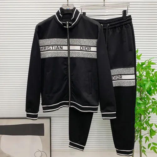 Christian Dior Tracksuits Long Sleeved For Men #1412699 $128.00 USD, Wholesale Replica Christian Dior Tracksuits