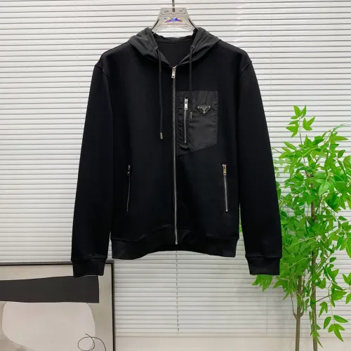 Replica Prada Tracksuits Long Sleeved For Men #1412700 $128.00 USD for Wholesale