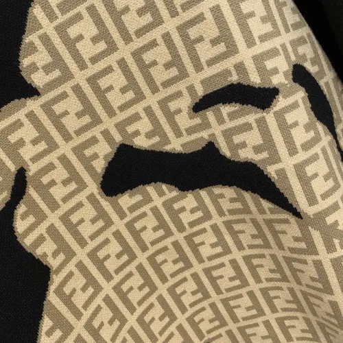 Replica Fendi Sweaters Long Sleeved For Men #1412712 $85.00 USD for Wholesale