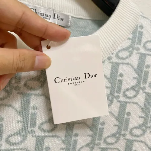 Replica Christian Dior Sweaters Long Sleeved For Men #1412726 $85.00 USD for Wholesale