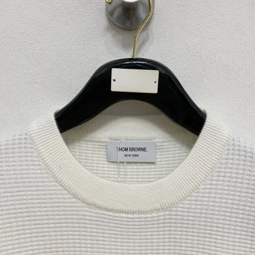 Replica Thom Browne TB Sweaters Long Sleeved For Men #1412754 $85.00 USD for Wholesale
