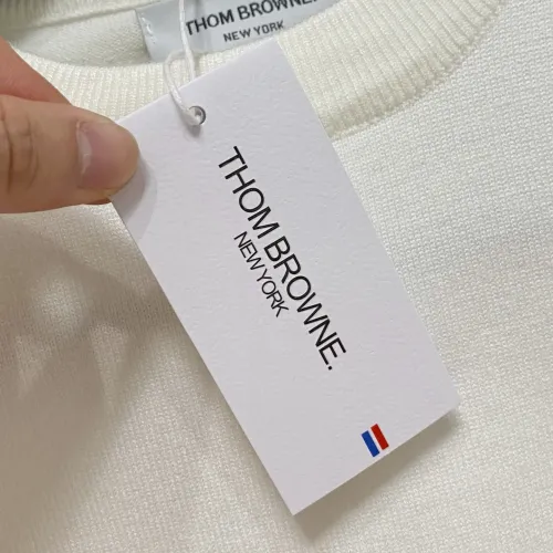 Replica Thom Browne TB Sweaters Long Sleeved For Men #1412757 $85.00 USD for Wholesale