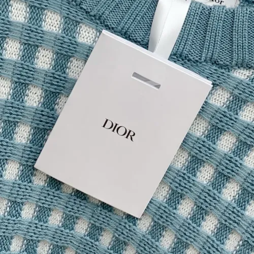Replica Christian Dior Sweaters Long Sleeved For Men #1412821 $85.00 USD for Wholesale