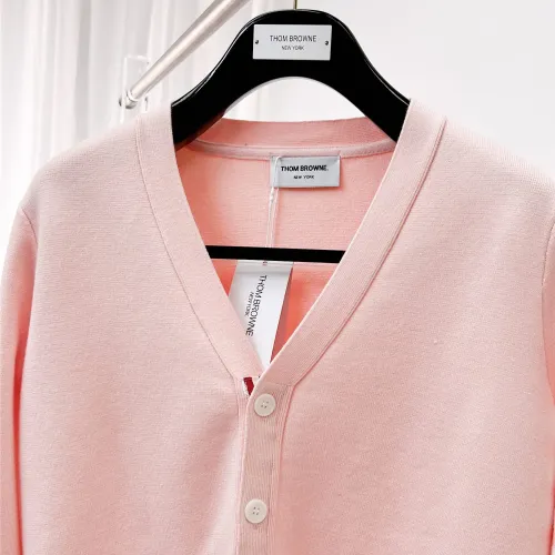 Replica Thom Browne TB Sweaters Long Sleeved For Men #1412838 $72.00 USD for Wholesale
