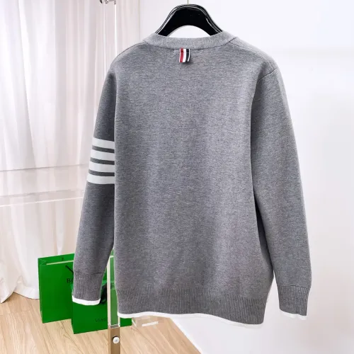 Replica Thom Browne TB Sweaters Long Sleeved For Men #1412844 $98.00 USD for Wholesale