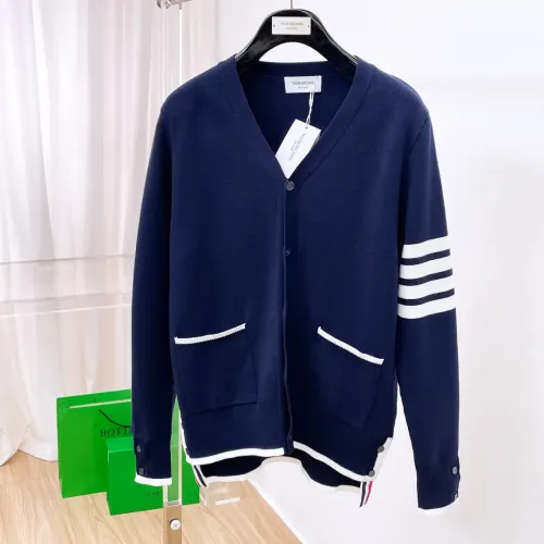 Thom Browne TB Sweaters Long Sleeved For Men #1412845 $98.00 USD, Wholesale Replica Thom Browne TB Sweaters