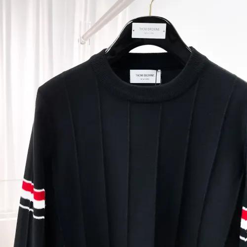 Replica Thom Browne TB Sweaters Long Sleeved For Men #1412853 $85.00 USD for Wholesale