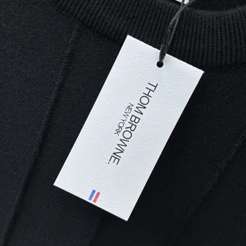 Replica Thom Browne TB Sweaters Long Sleeved For Men #1412853 $85.00 USD for Wholesale