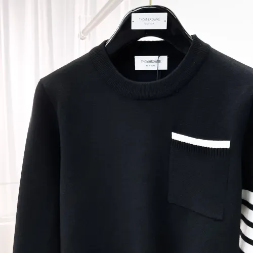 Replica Thom Browne TB Sweaters Long Sleeved For Men #1412857 $85.00 USD for Wholesale