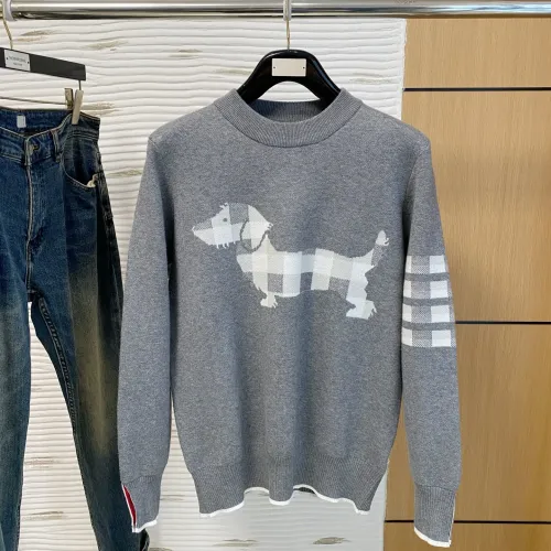 Thom Browne TB Sweaters Long Sleeved For Men #1412860 $88.00 USD, Wholesale Replica Thom Browne TB Sweaters
