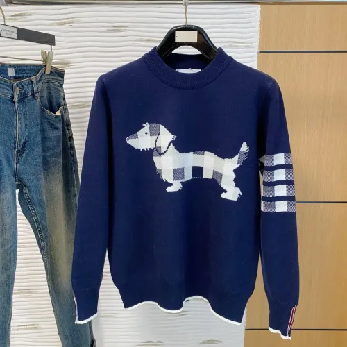 Thom Browne TB Sweaters Long Sleeved For Men #1412861 $88.00 USD, Wholesale Replica Thom Browne TB Sweaters