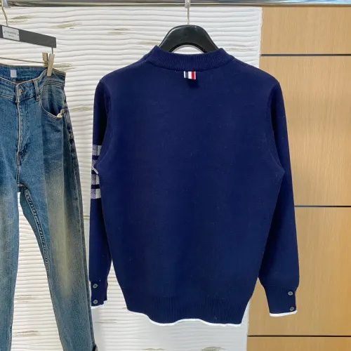 Replica Thom Browne TB Sweaters Long Sleeved For Men #1412861 $88.00 USD for Wholesale
